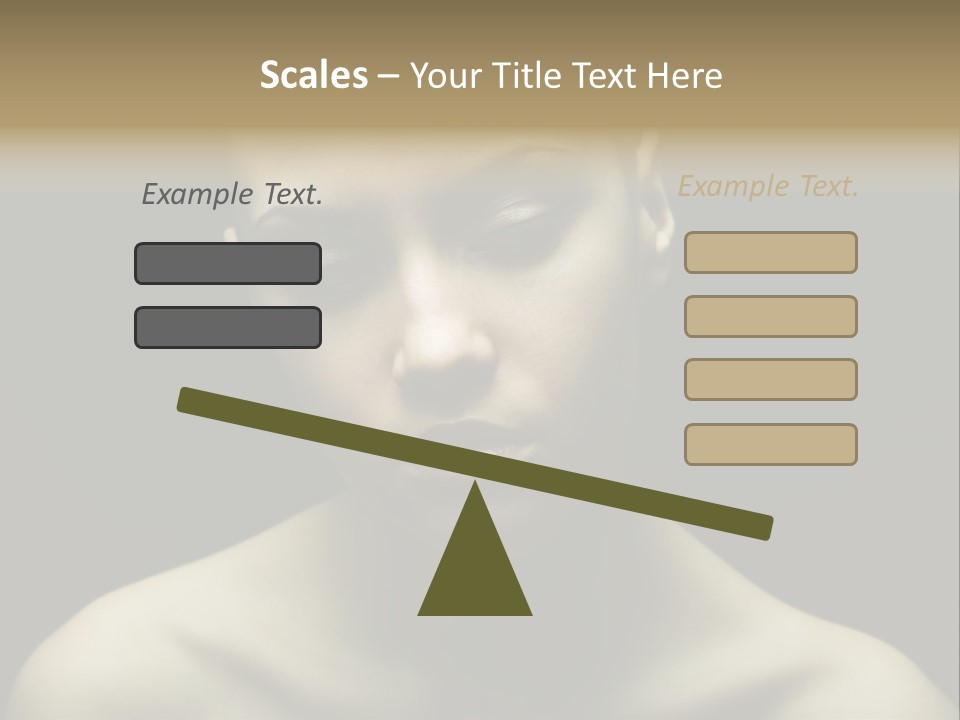 Mascara Glamour Make Up PowerPoint Template