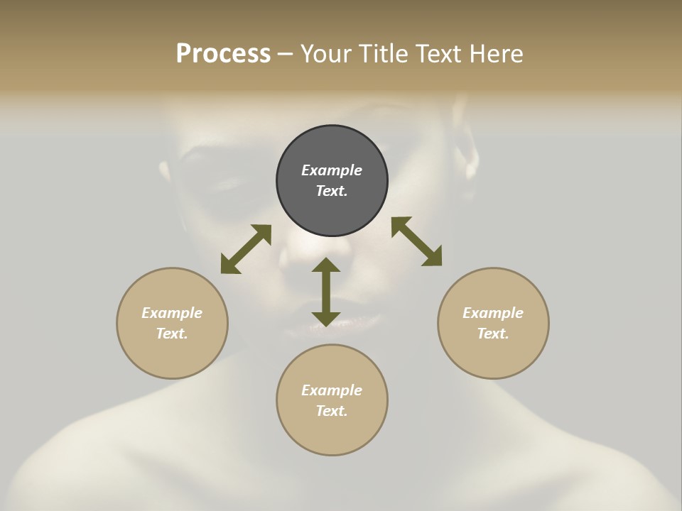 Mascara Glamour Make Up PowerPoint Template