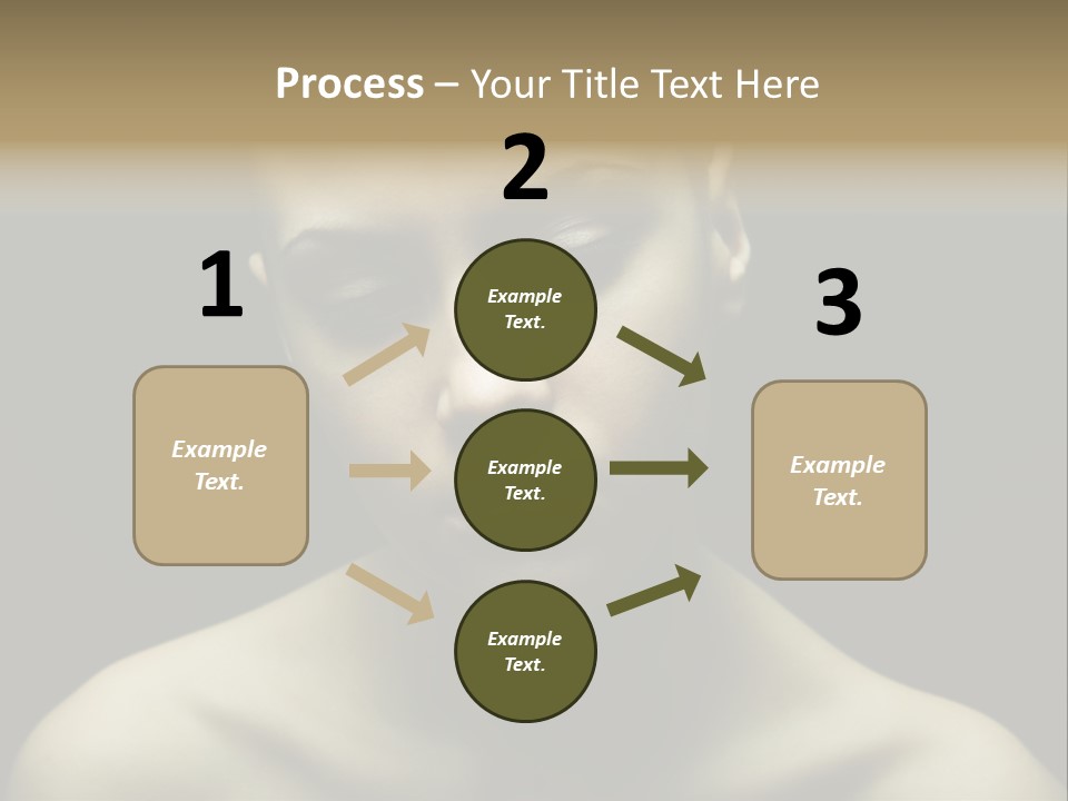 Mascara Glamour Make Up PowerPoint Template