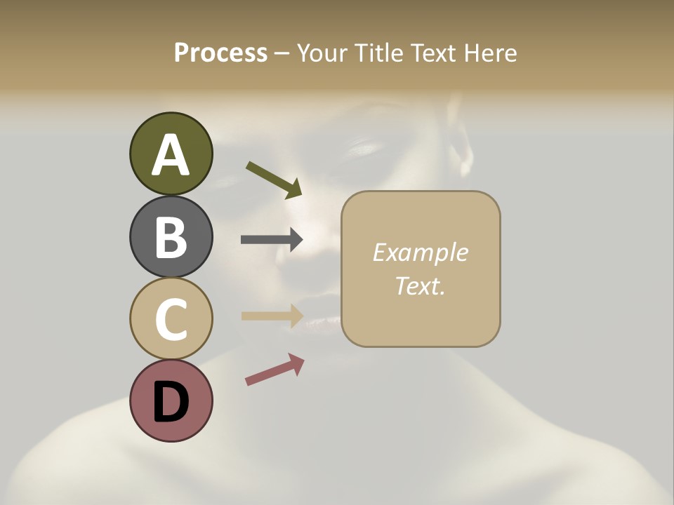 Mascara Glamour Make Up PowerPoint Template