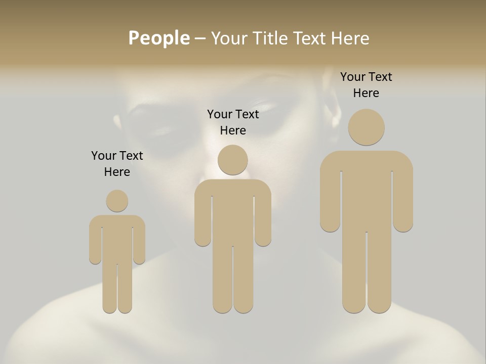 Mascara Glamour Make Up PowerPoint Template