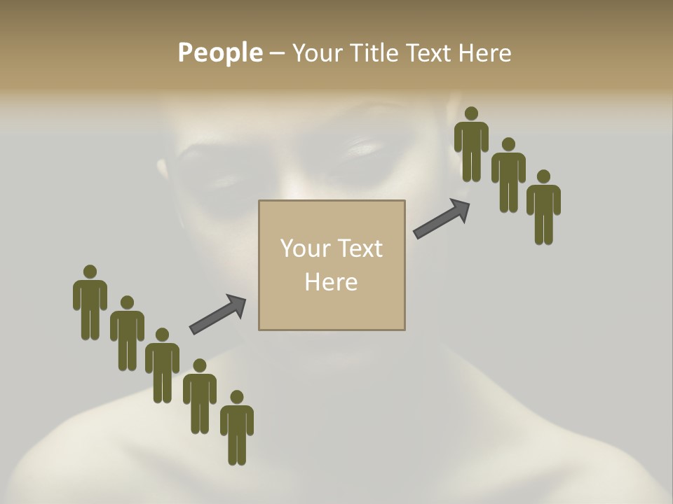 Mascara Glamour Make Up PowerPoint Template