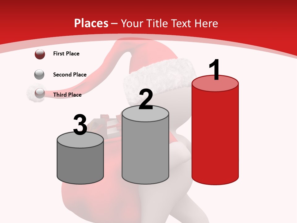 Winter Present Happy PowerPoint Template