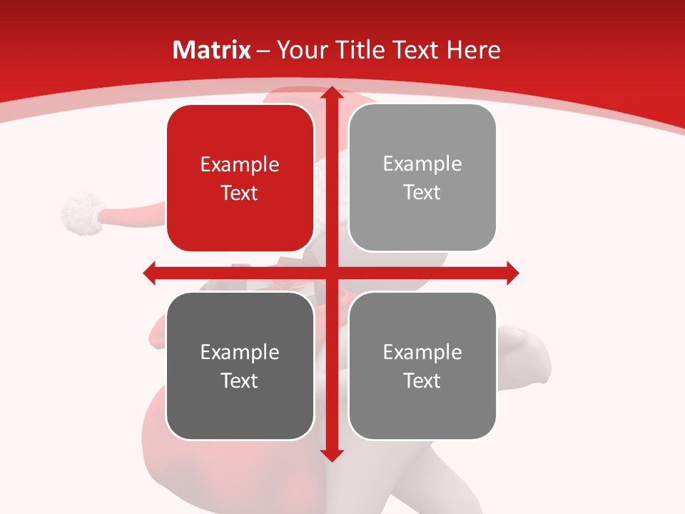 Winter Present Happy PowerPoint Template