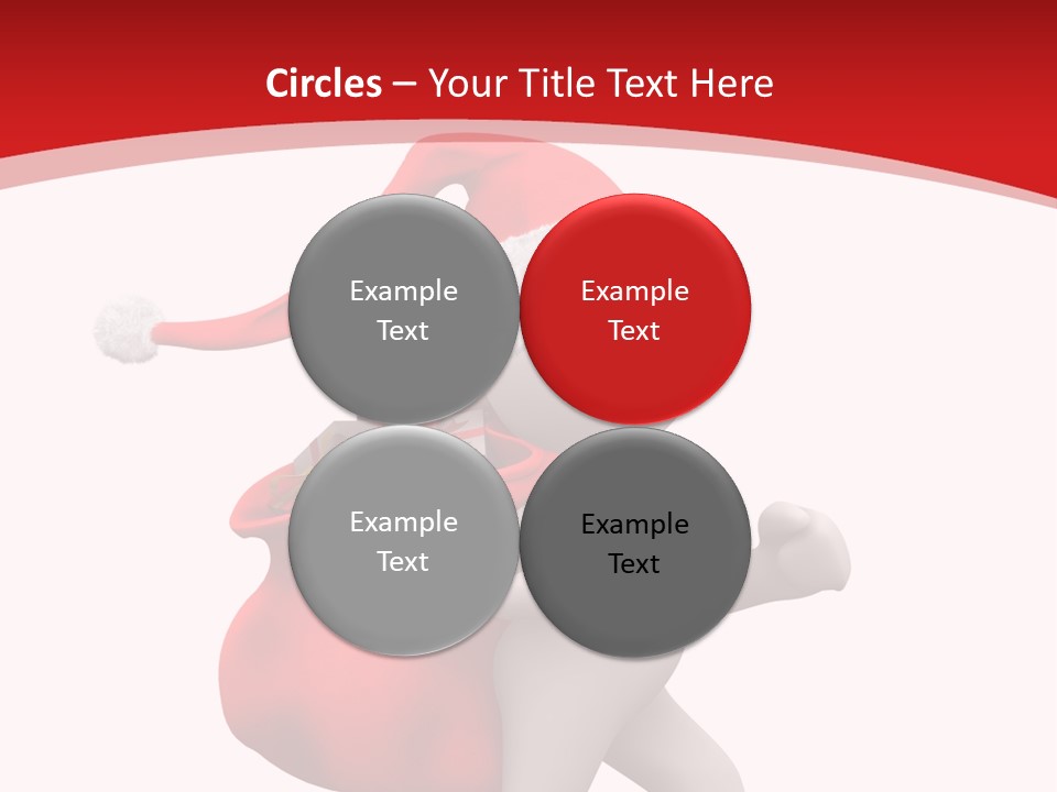 Winter Present Happy PowerPoint Template