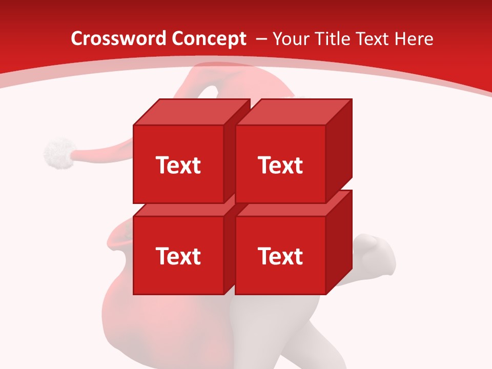 Winter Present Happy PowerPoint Template