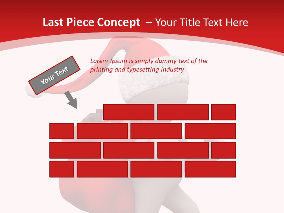 Winter Present Happy PowerPoint Template