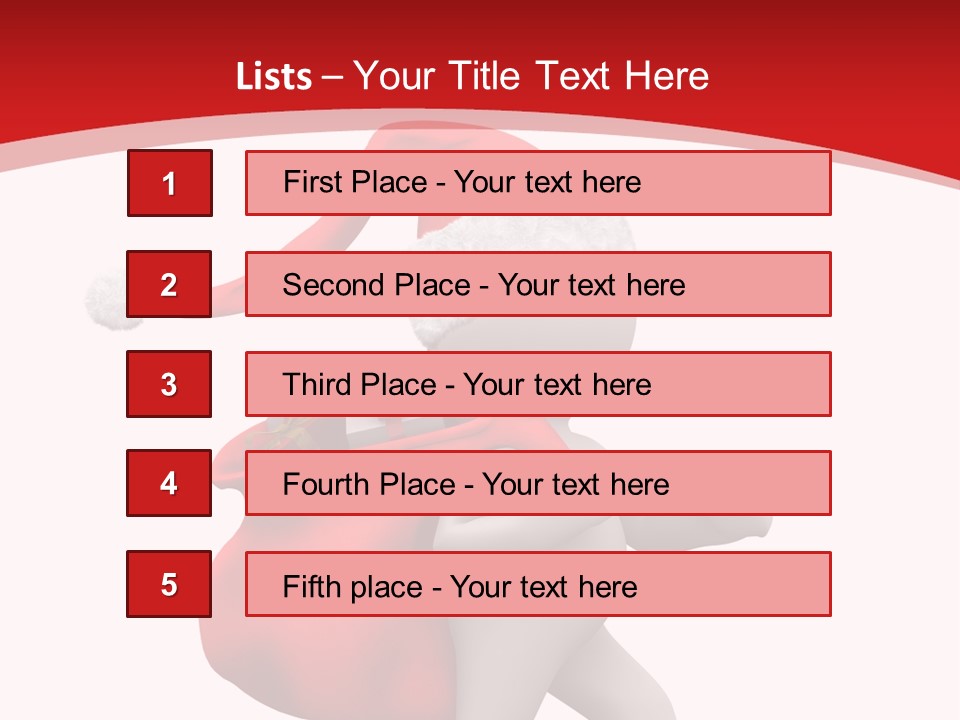 Winter Present Happy PowerPoint Template