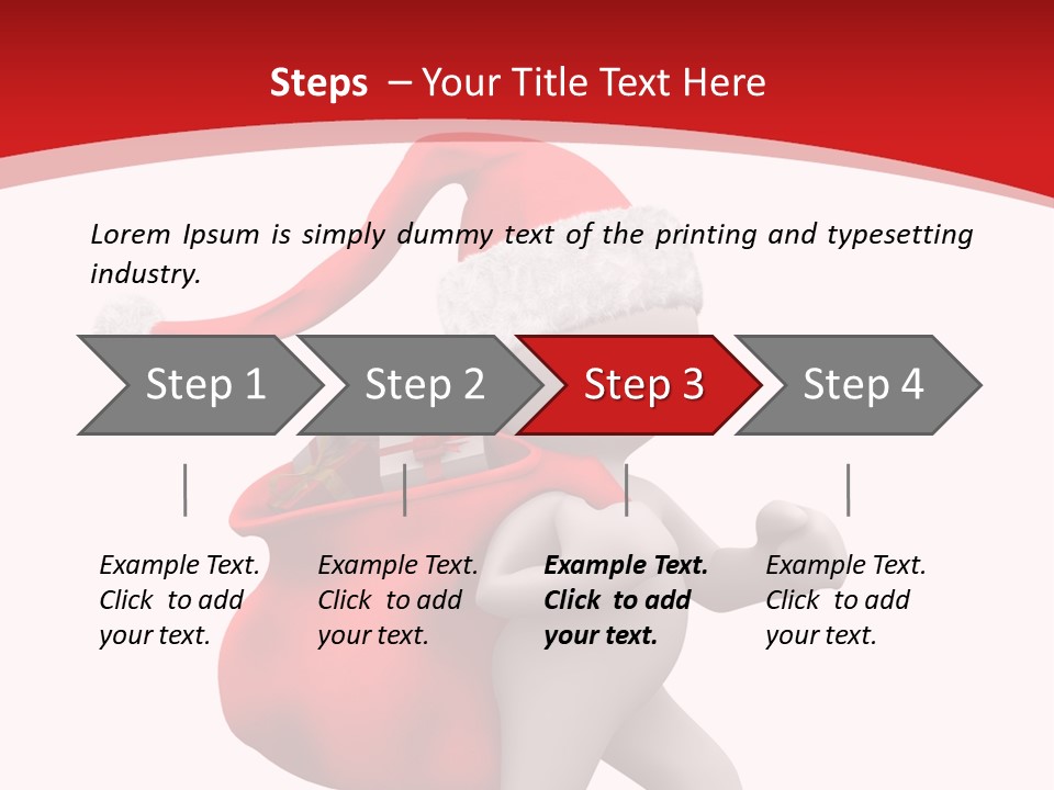 Winter Present Happy PowerPoint Template