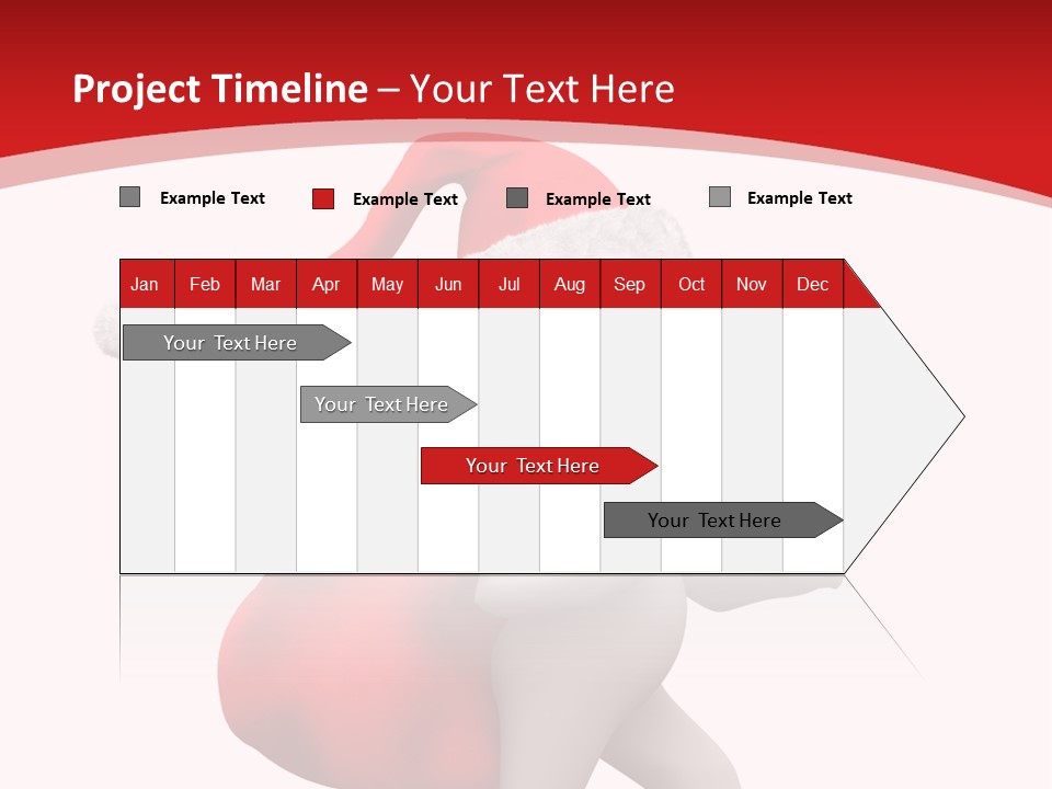 Winter Present Happy PowerPoint Template