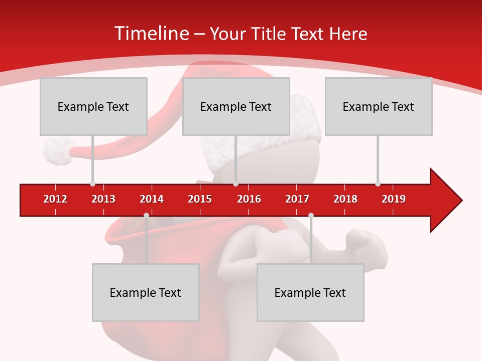 Winter Present Happy PowerPoint Template