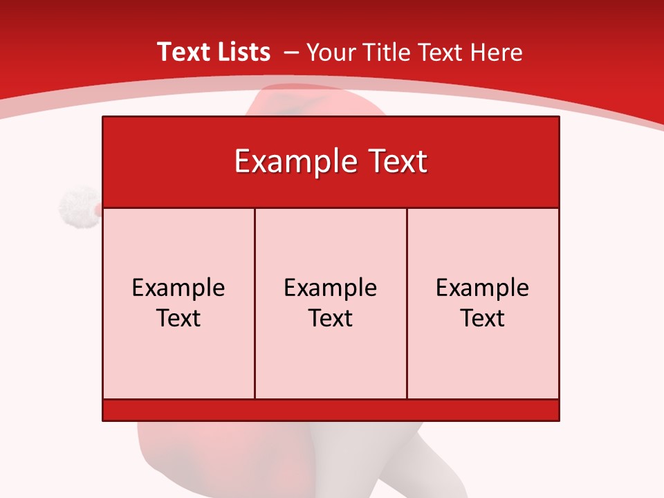 Winter Present Happy PowerPoint Template