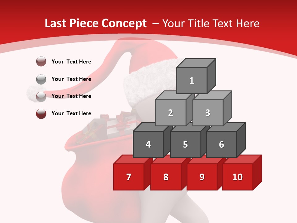 Winter Present Happy PowerPoint Template