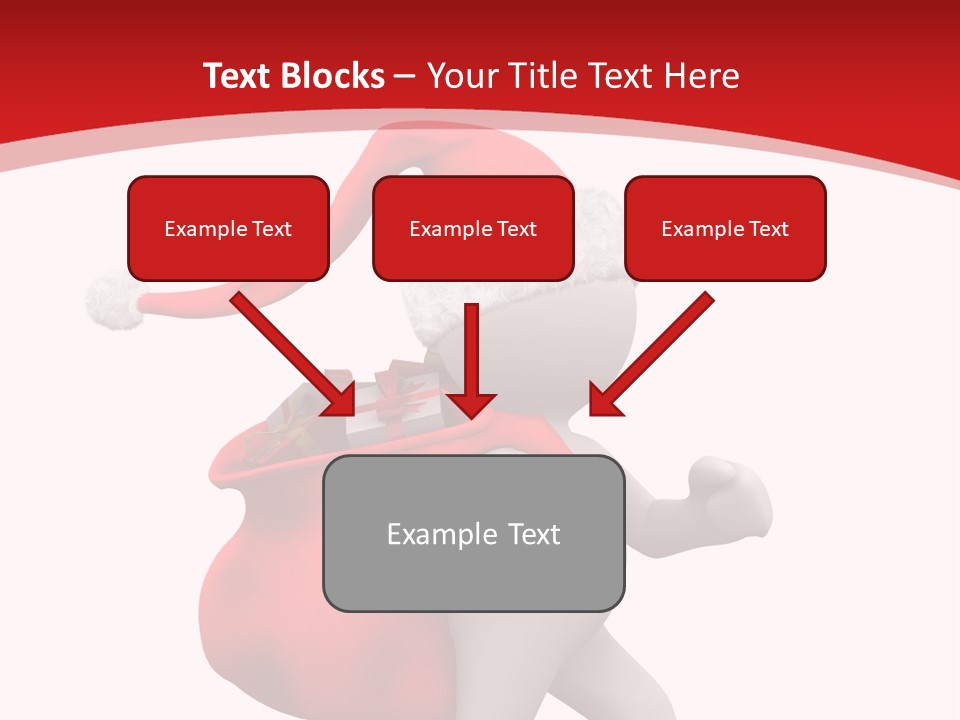Winter Present Happy PowerPoint Template