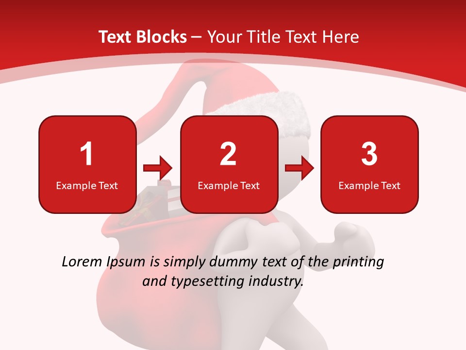 Winter Present Happy PowerPoint Template