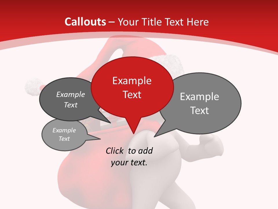 Winter Present Happy PowerPoint Template