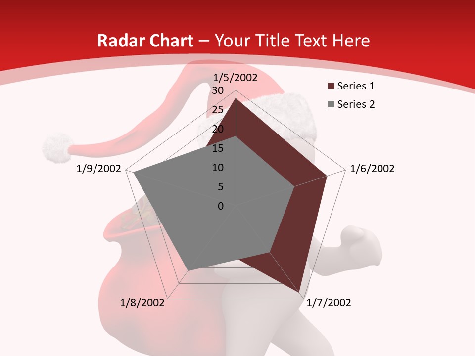 Winter Present Happy PowerPoint Template