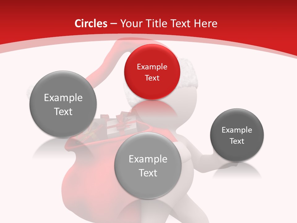 Winter Present Happy PowerPoint Template