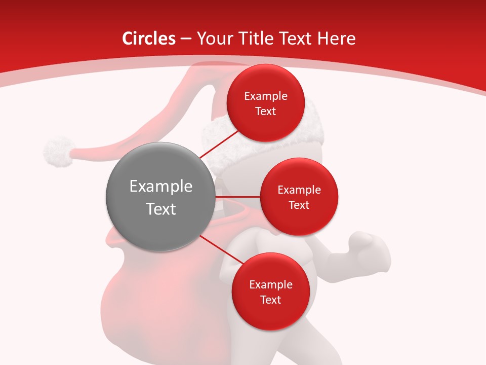 Winter Present Happy PowerPoint Template