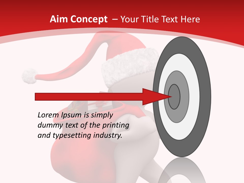 Winter Present Happy PowerPoint Template