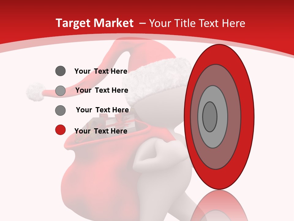 Winter Present Happy PowerPoint Template