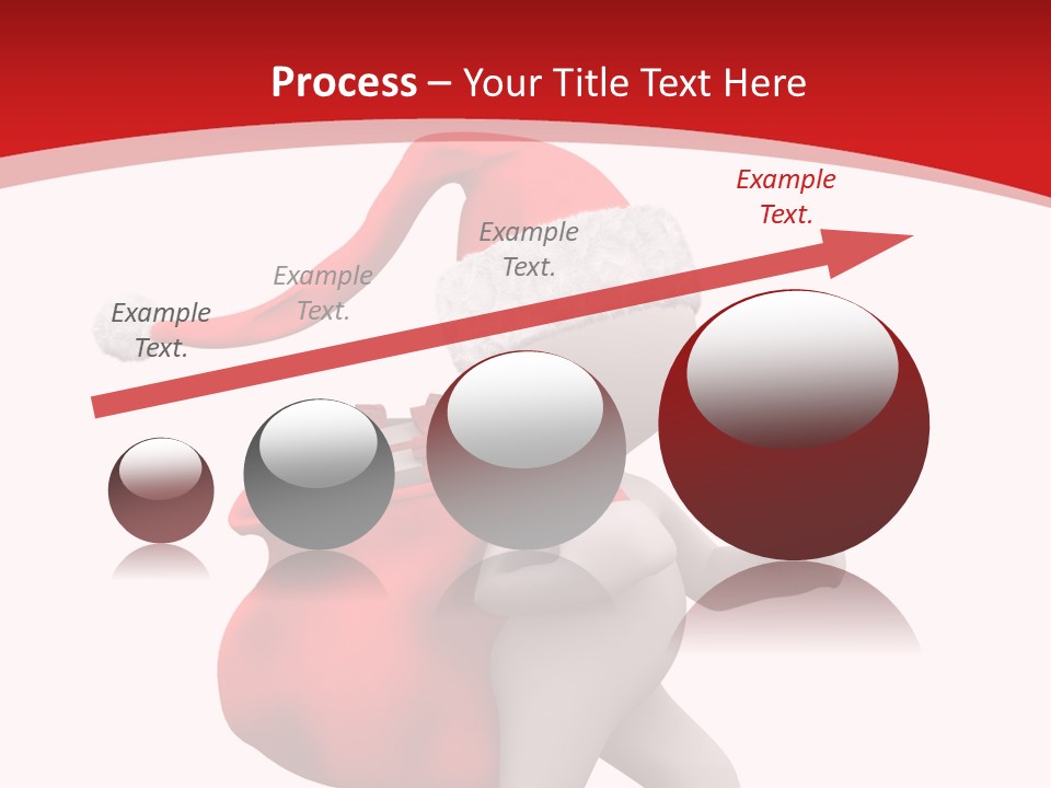 Winter Present Happy PowerPoint Template