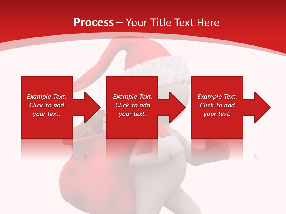 Winter Present Happy PowerPoint Template