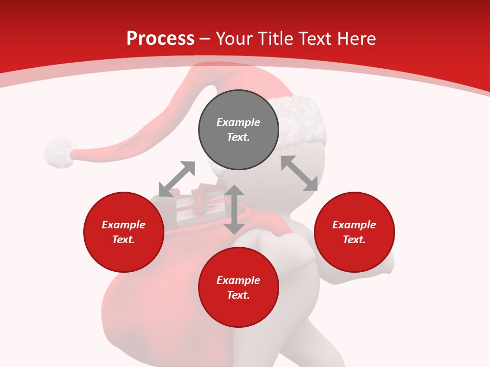 Winter Present Happy PowerPoint Template