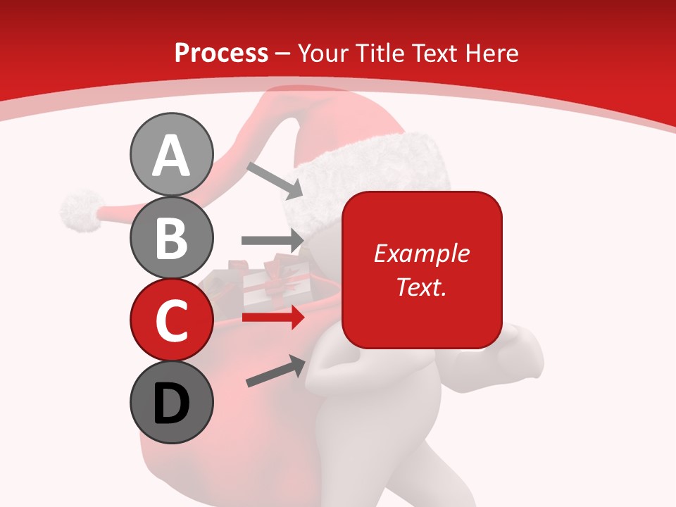 Winter Present Happy PowerPoint Template