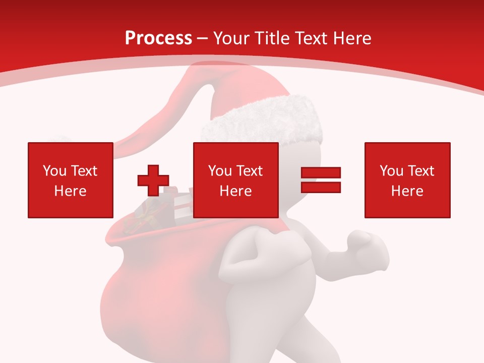 Winter Present Happy PowerPoint Template