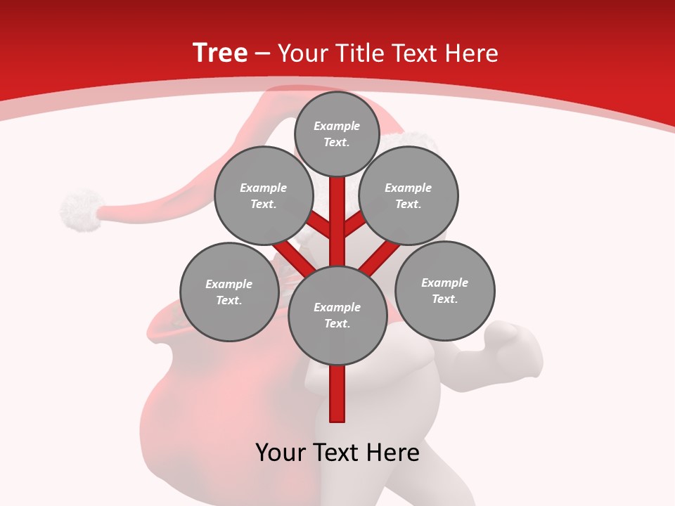 Winter Present Happy PowerPoint Template