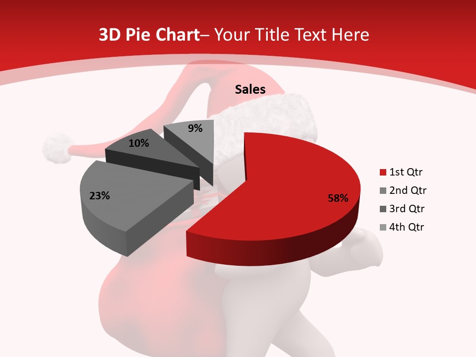 Winter Present Happy PowerPoint Template