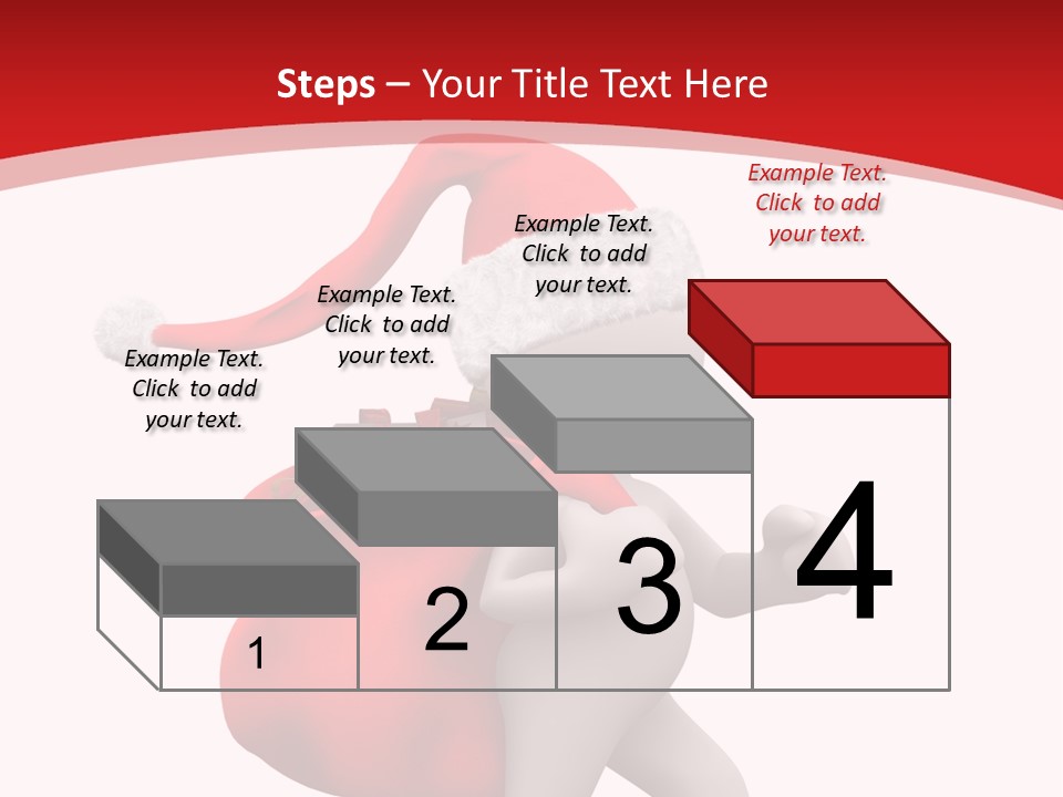 Winter Present Happy PowerPoint Template