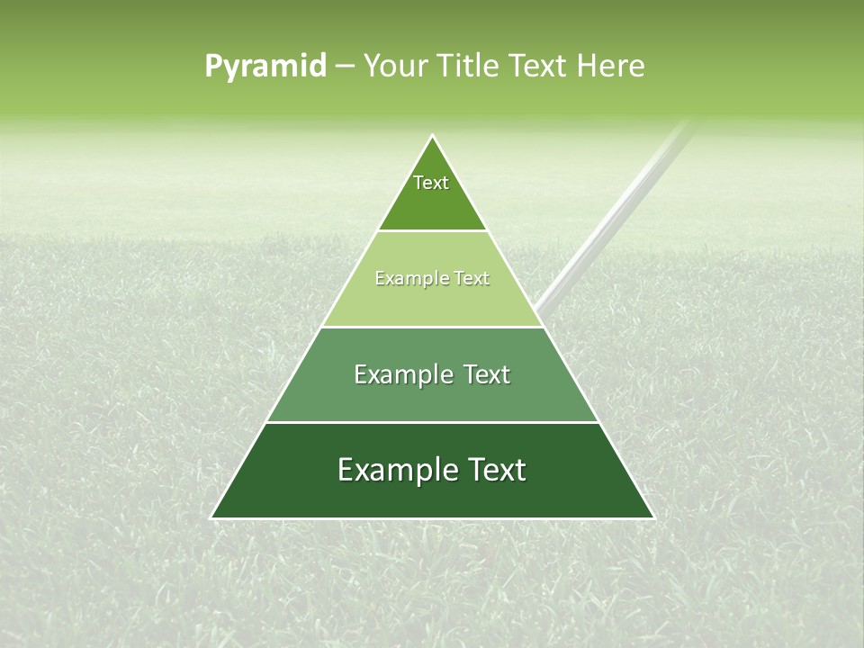 Grass Tee Green PowerPoint Template