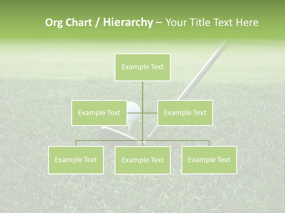 Grass Tee Green PowerPoint Template