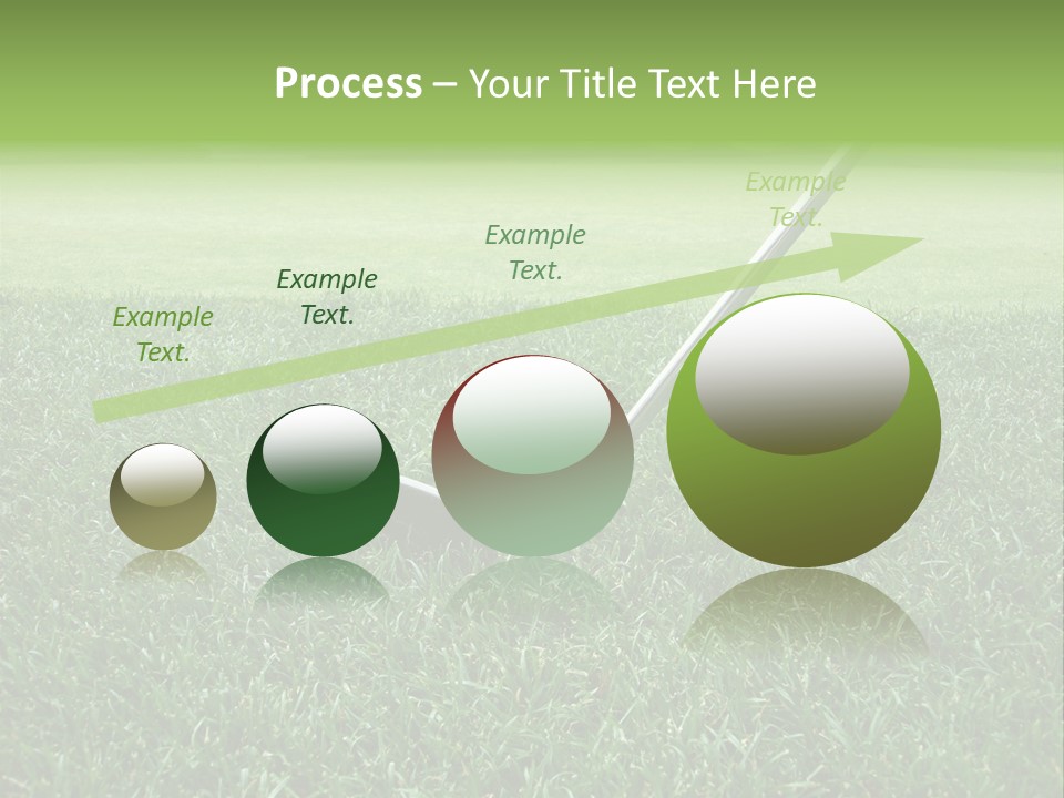 Grass Tee Green PowerPoint Template