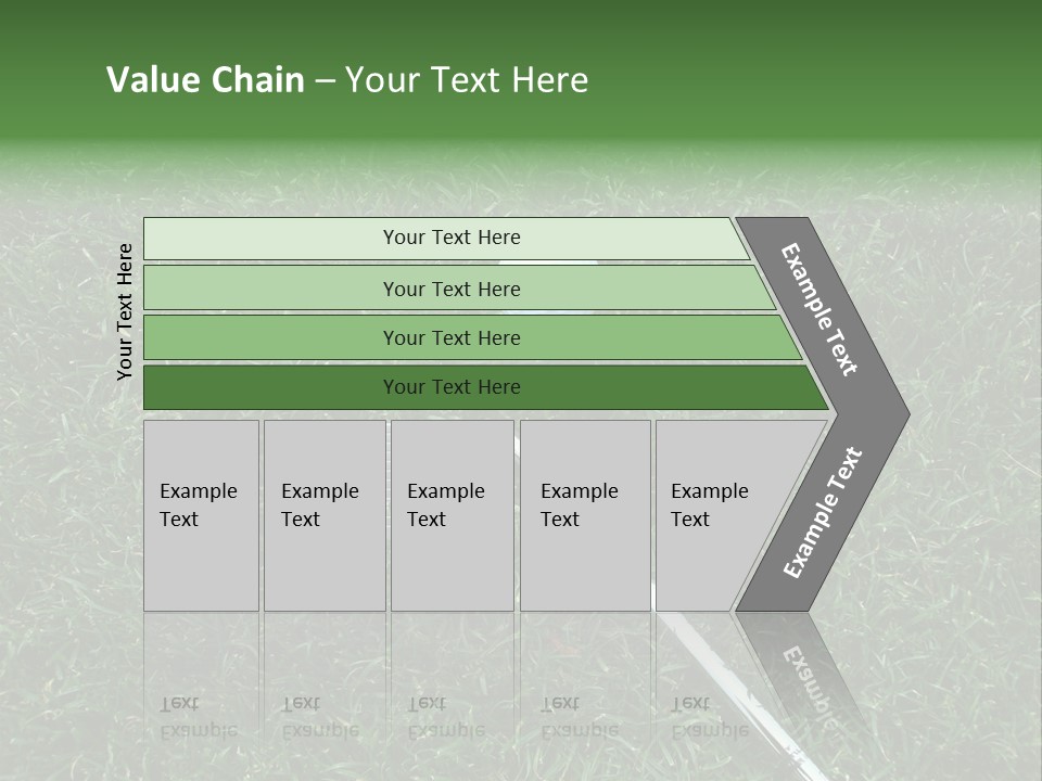 Ball Grass Tiger Woods PowerPoint Template