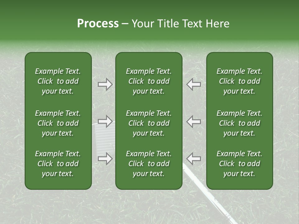 Ball Grass Tiger Woods PowerPoint Template