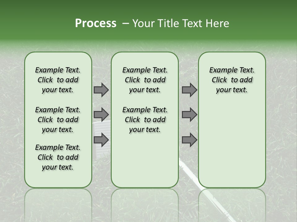 Ball Grass Tiger Woods PowerPoint Template