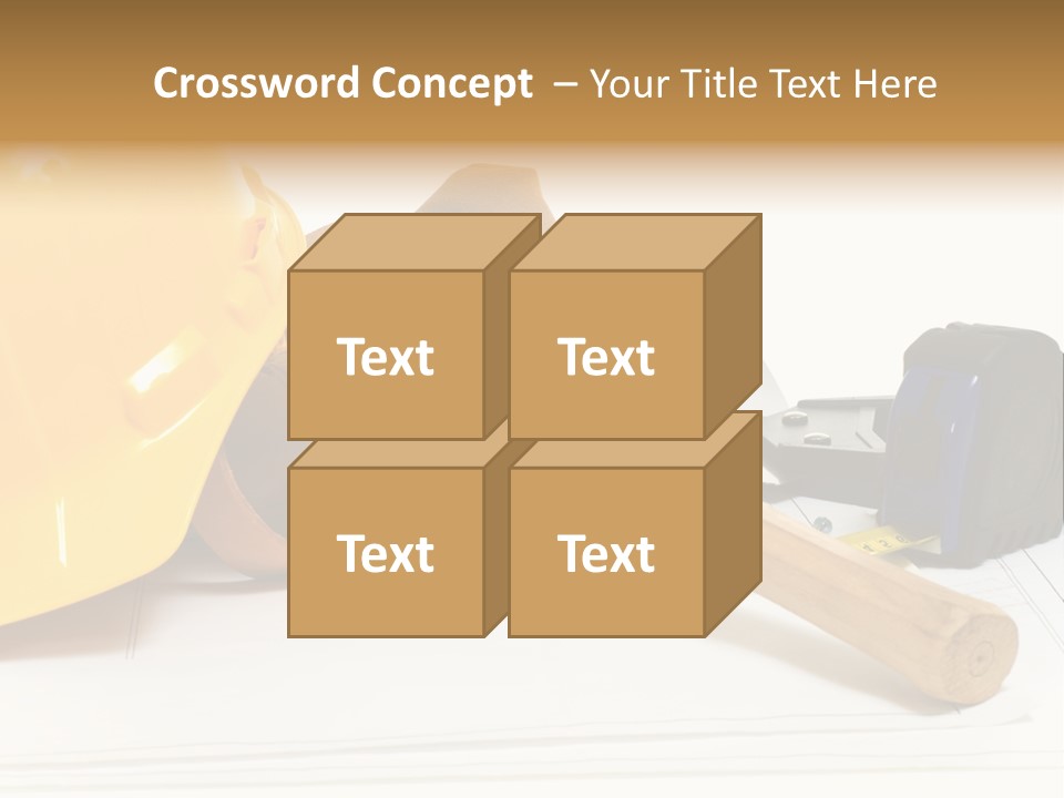 Hammer Protection Construct PowerPoint Template
