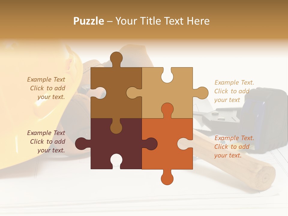 Hammer Protection Construct PowerPoint Template