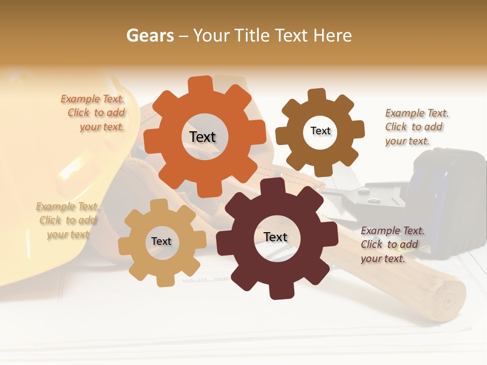 Hammer Protection Construct PowerPoint Template