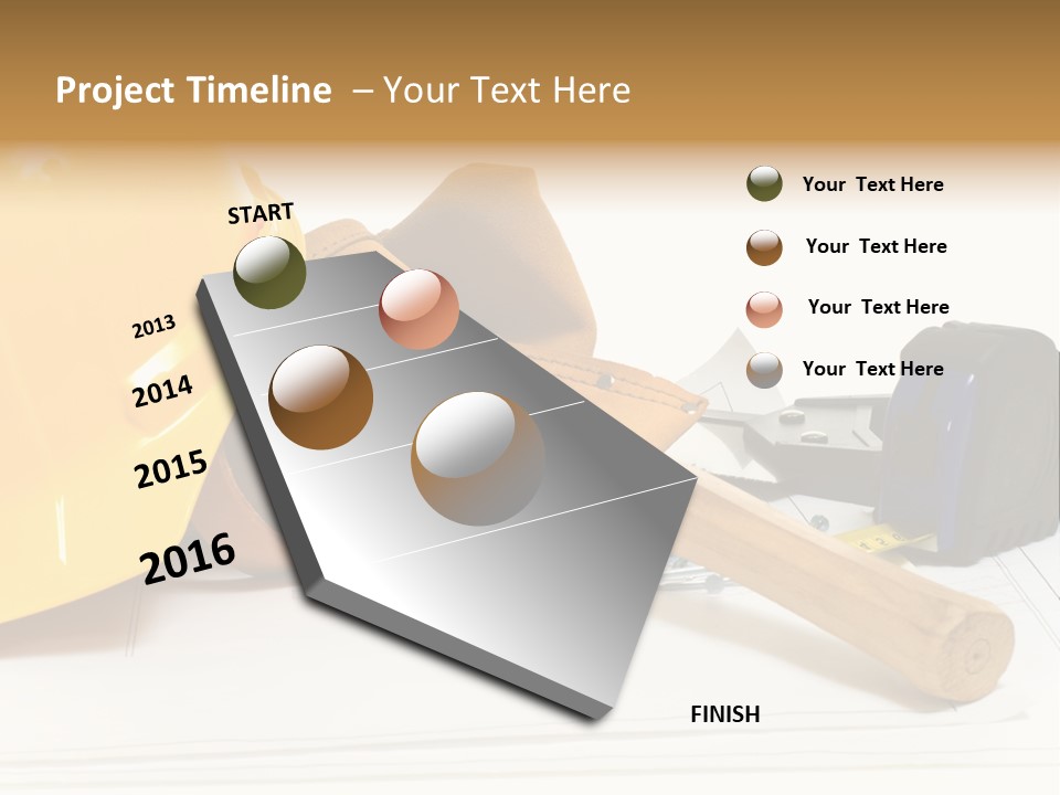 Hammer Protection Construct PowerPoint Template