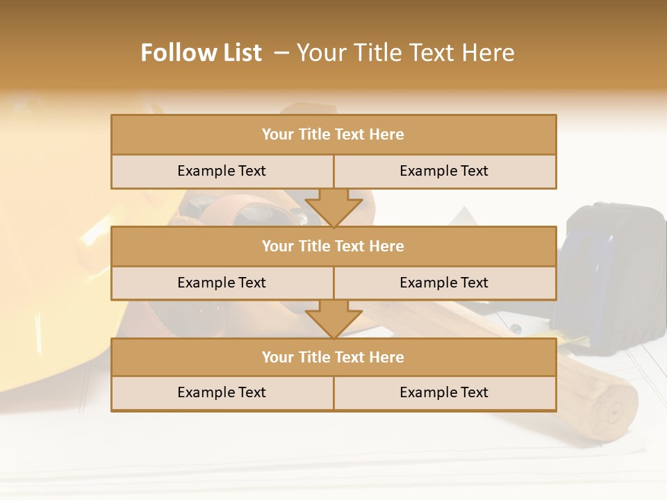 Hammer Protection Construct PowerPoint Template