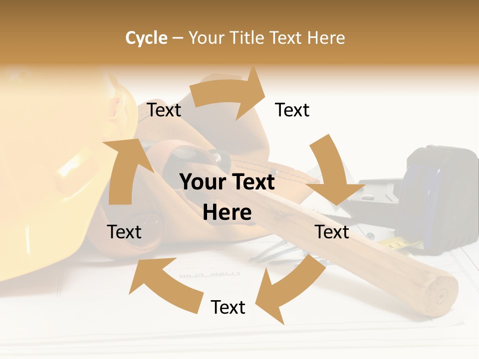 Hammer Protection Construct PowerPoint Template