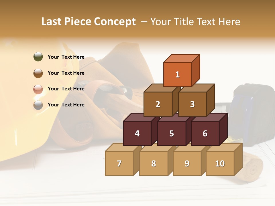 Hammer Protection Construct PowerPoint Template