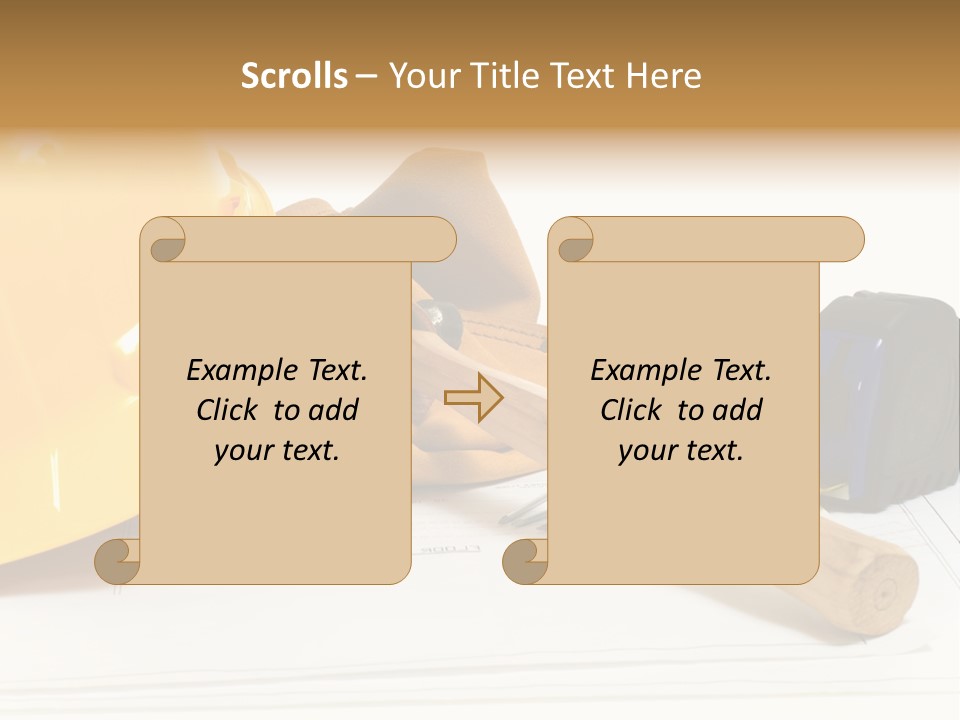 Hammer Protection Construct PowerPoint Template