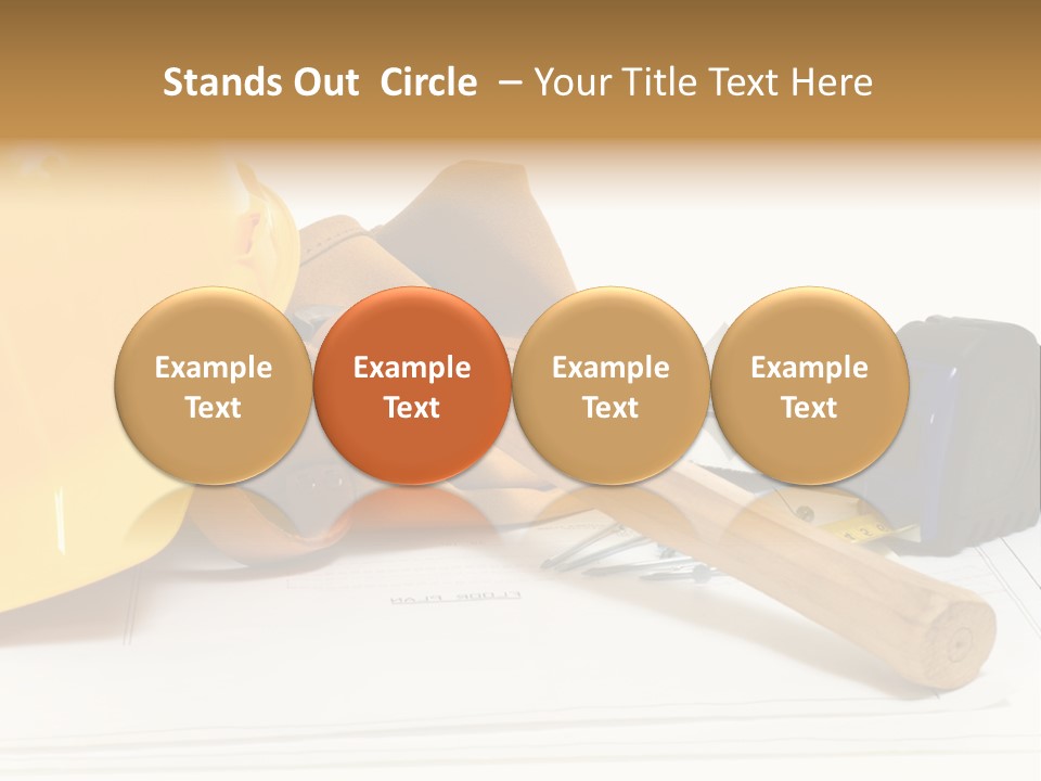 Hammer Protection Construct PowerPoint Template