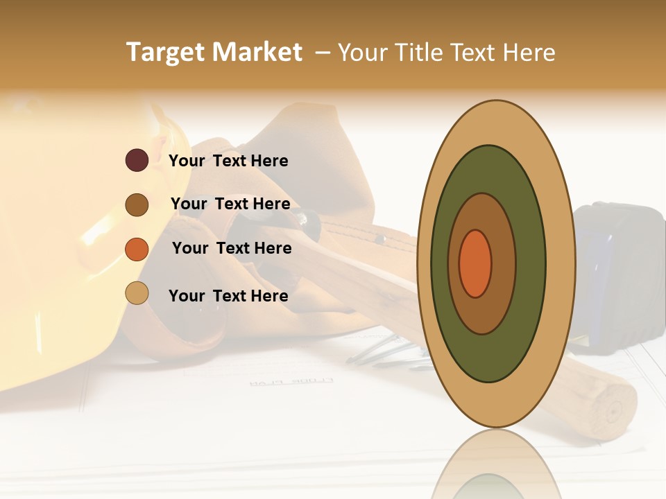 Hammer Protection Construct PowerPoint Template