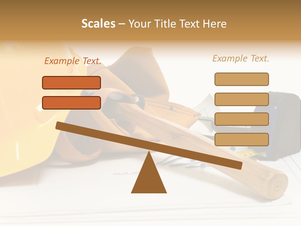 Hammer Protection Construct PowerPoint Template